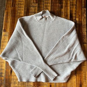Gray Philosophy Wide Arm Sweater - Size Small